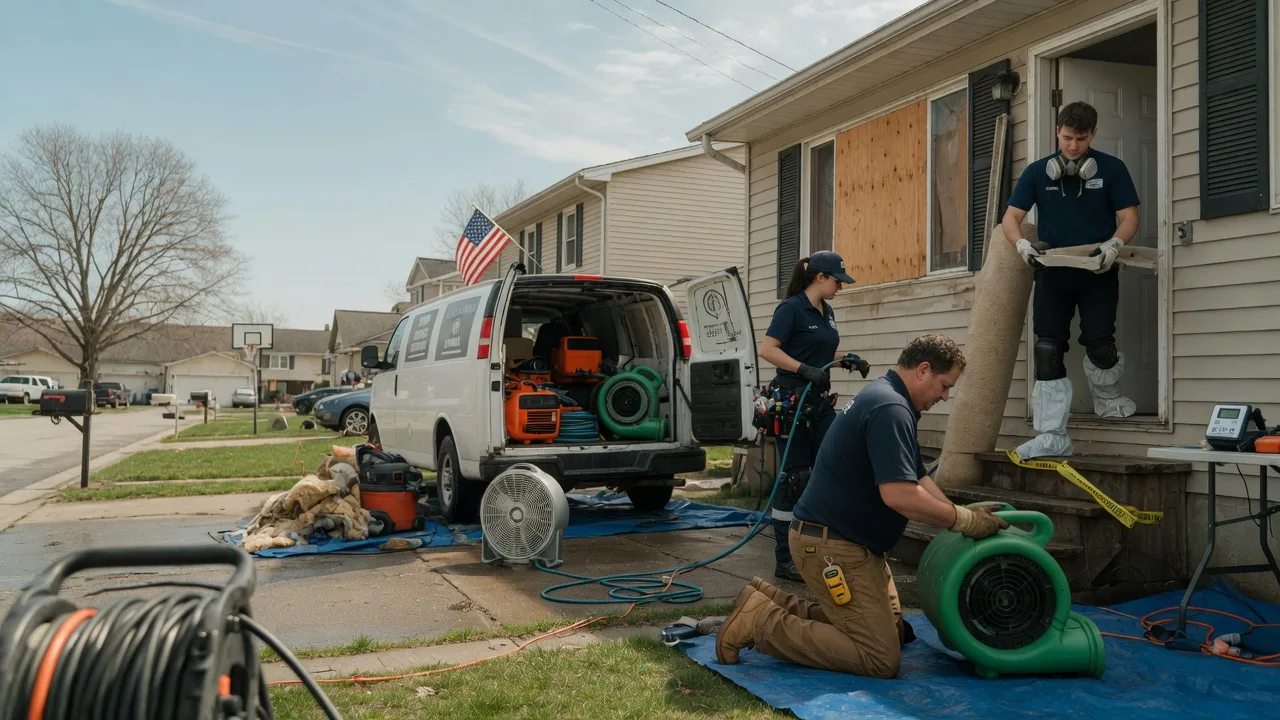 Water Damage Restoration in Proctor, WV near me